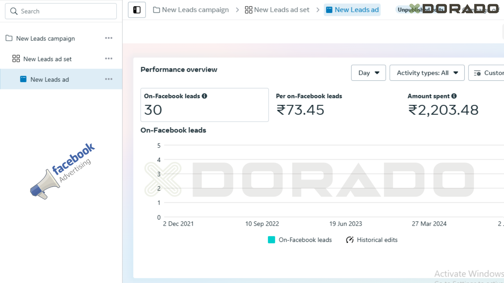 Facebook ADs Result - 1